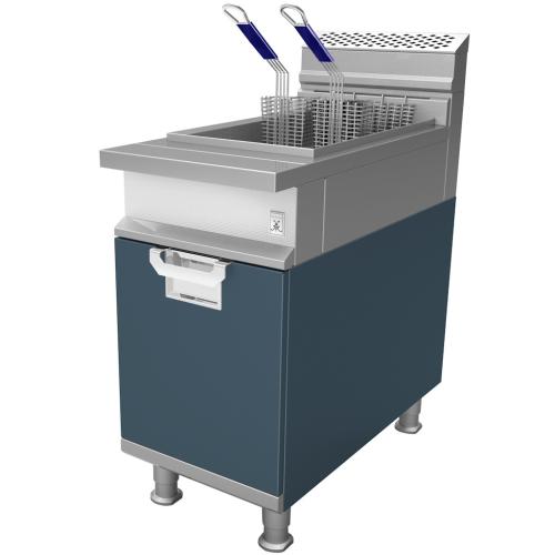 Hestan HFRL242LPH1GG Fryer, Lh, Top Assembly, 24-Inch -2 Lp-H1, Dark Gray