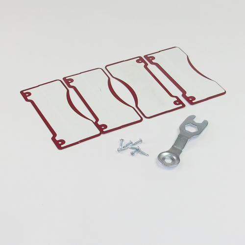 LG Part# AAA30793429 Mounting Brackets 4Pack (OEM) Red