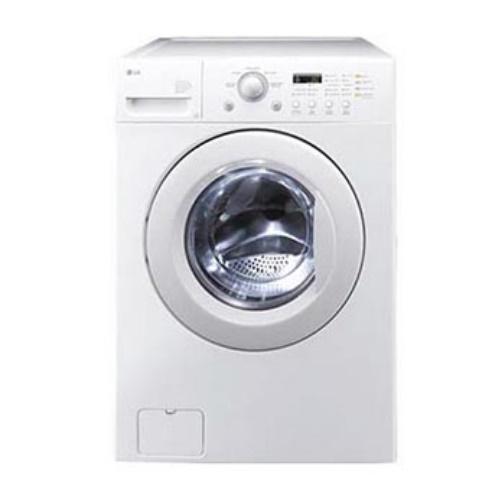 LG WM2010CW 27 Inch Front-Load Washer with 3.5 cu. ft. Capacity, 5 Wash Cycles, Cotton/Towels, Hand Wash/Wool Cycles, SenseClean System, Child Lock and Stainless Steel Tub