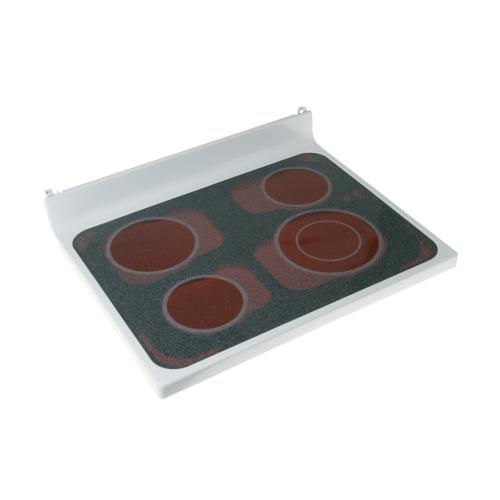 GE Part# WB62T10026 Glass Maintop Kit Assembly (OEM)