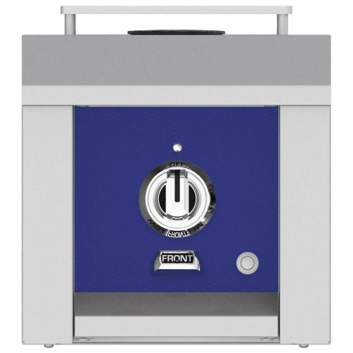 Hestan AGB121LPBU Single Side Burner, Built-In, 12-Inch - Lp - Blue