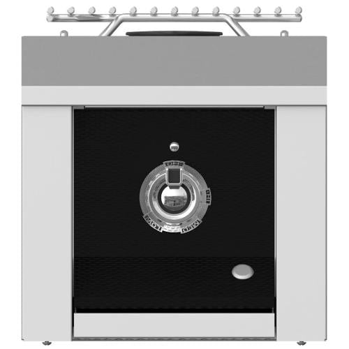 Hestan AEB121LPBK Single Aspire Side Burner, Built-In, 12-Inch - Lp - Black