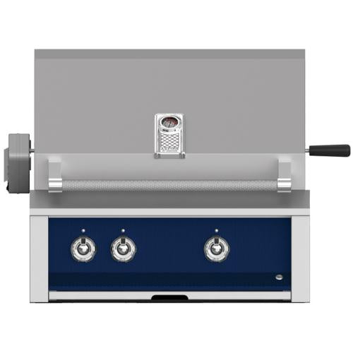 Hestan EABR30NGDB Grill, Aspire, Built-In, (2) U-Burner, Rotisserie, 30-Inch -