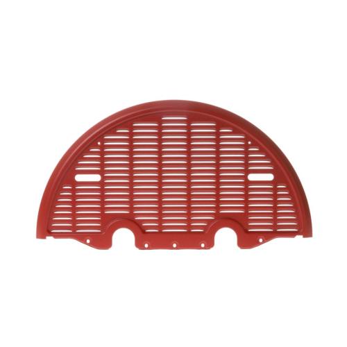 GE Part# WS31X10059 Shroud Cover Assembly (OEM) Front/Red