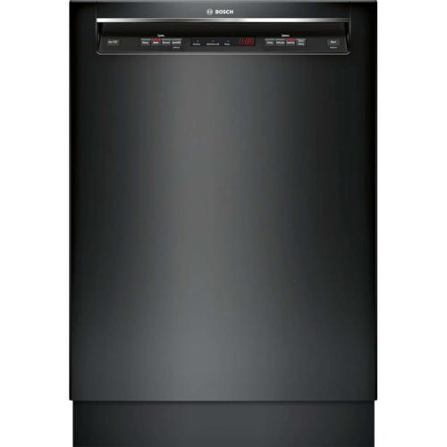 Bosch SHE53TF6UC/07 300 Series- Full Console Dishwasher With 15 Place Setting Capacity- Black