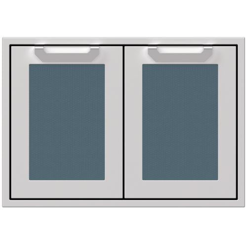 Hestan AGSD30GG Double Storage Doors, Marquise, 30-Inch , Dark Gray