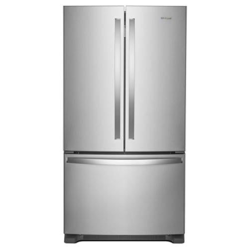 Whirlpool WRF535SWHZ00 Bottom Mount French Door Refrigerator (Monochrome Stainless)