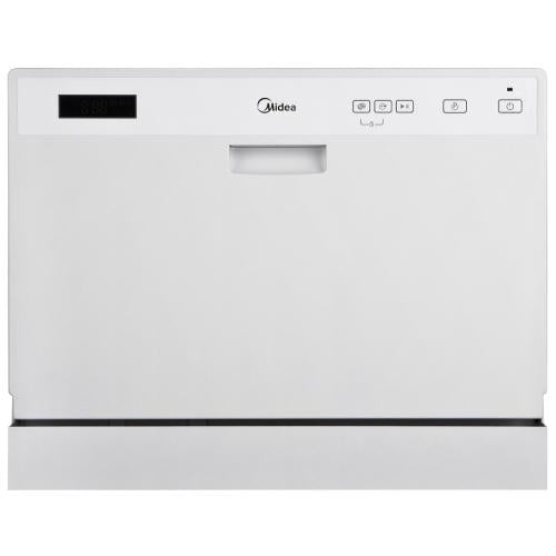 Midea MDC3602FWW3A Compact 6-Place Setting Dishwasher, White