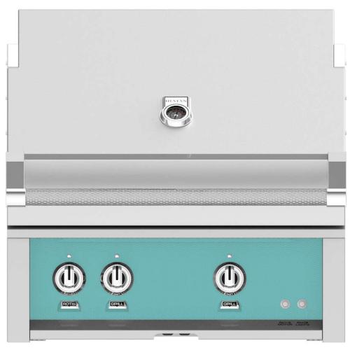 Hestan GMBR30NGTQ Grill, Built-In, (1) Trellis, (1) Sear, Rotisserie, 30-Inch