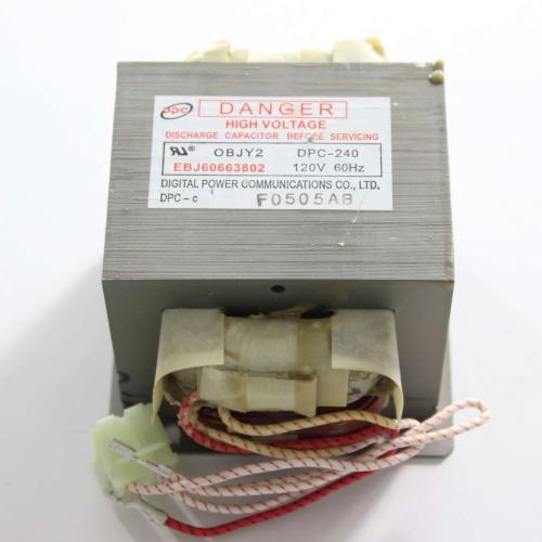 LG Part# EBJ60663802 High-Voltage Transformer - Genuine OEM