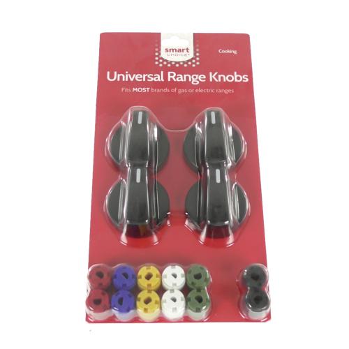 Electrolux Range Universal Knob Kit (Black) Knobkit4B - knobkit4b