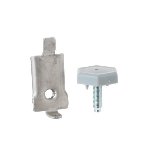 GE Dryer Leveling Leg and Bracket Assembly (Rear) GFDS350EL0WW