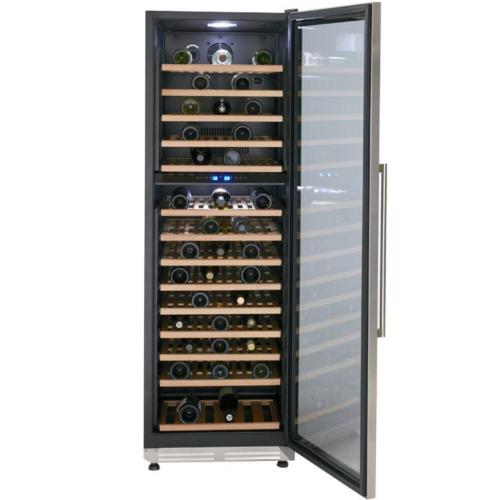 Avanti WCF154S3SD Up To 154 Bottles Designer Series Dual Zone Wine Chiller