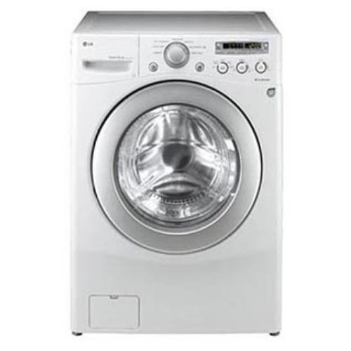 LG WM2050CW 27 Inch Front Load Washer with 4.0 cu. ft. Capacity, 7 Wash Programs, 5 Temperature Levels, LoDecibel Quiet Operation and TrueBalance Anti-Vibration System