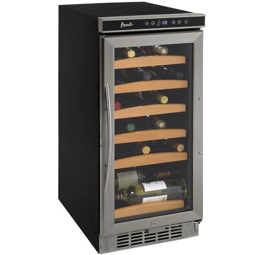 Avanti WC1500DSS 15 Inch Built-In Wine Cooler