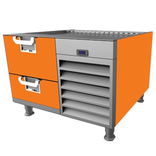 Hestan HFBS36OR Freezer Base, 36-Inch , Self-Contained, Assembly, Painted Or