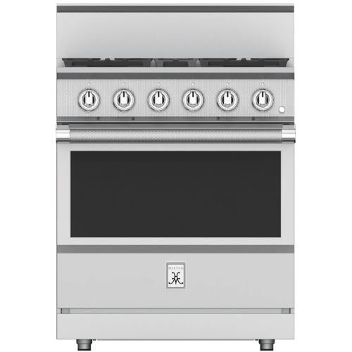 Hestan KRG304NG Range, 4 Burner, All Gas, 30-Inch -Ng-Stainless