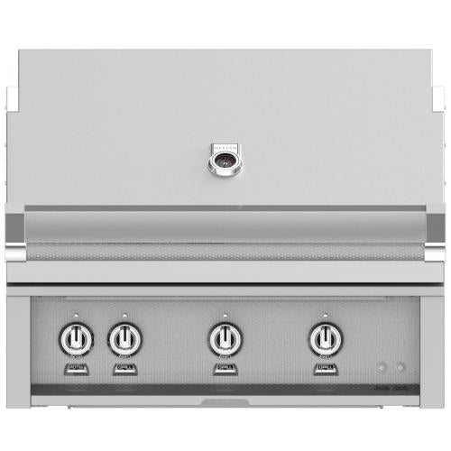 Hestan GSBR36NG Grill, Built-In, (3) Sear, Rotisserie, 36-Inch - Ng - Stainl