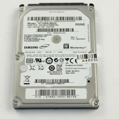 Lenovo Part# 16200554 1Tb 2.5" Hdd Hard Drive Samsung (OEM)