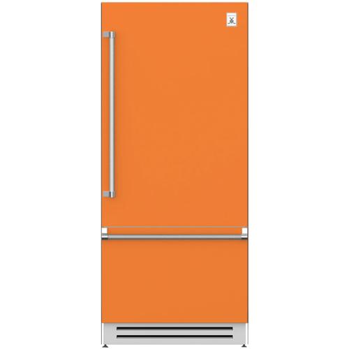 Hestan KRBR36OR Refrigerator, Bottom Mount, Bottom Compressor, Right Hinged,