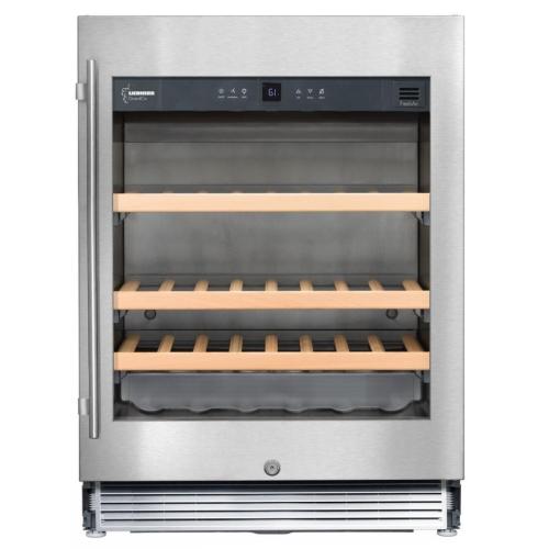 Liebherr WU4000 24 Inch Built-In Dual Zone Wine Cooler with 40 Bottle Capacity