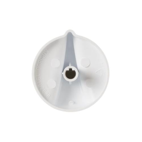 GE Part# WB03T10175 Burner Control Knob (OEM) White