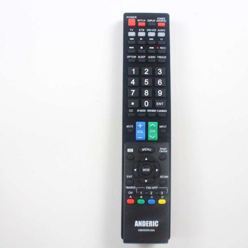 Sharp Part# RRMCGB005WJSA Remote Control (OEM)