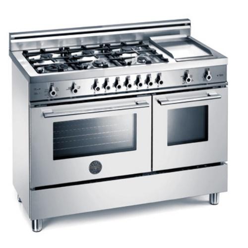 Bertazzoni X486GGGVX Professional Series 48 Inch Pro-Style Gas Range with 6 Sealed Burners