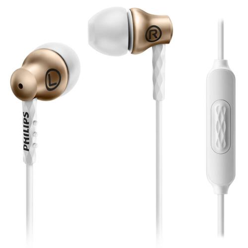 Philips SHE8105GD/27 In Ear Headphones With Mic