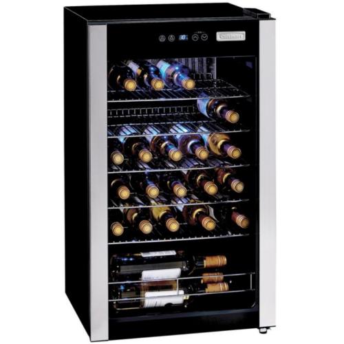 Midea 04323392 Cuisinart 34-Bottle Wine Fridge, 3.5-Cu.Ft.