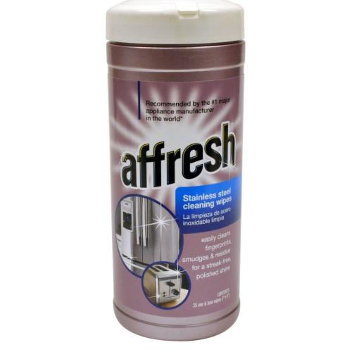 Whirlpool Part# W10355049 Affresh Cleaning Wipes (OEM) Stainless Steel