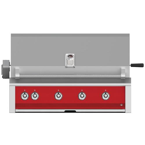 Hestan EABR42LPRD Grill, Aspire, Built-In, (4) U-Burner, Rotisserie, 42-Inch -