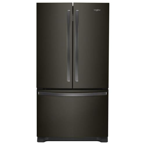Whirlpool WRF540CWHV00 36-Inch Counter Depth French Door Refrigerator Black Stainle