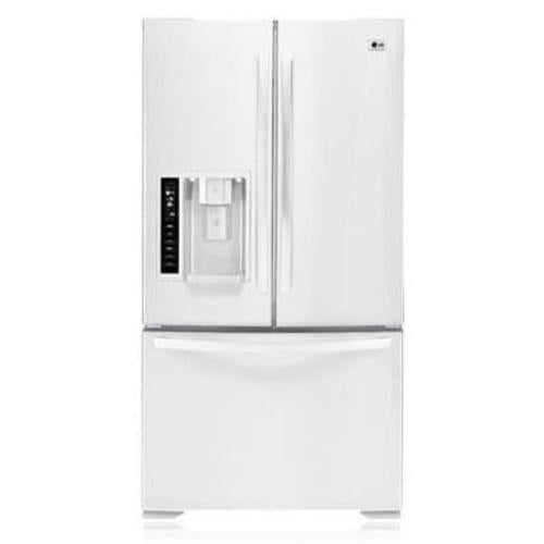 LG LFX25971SW 3-Door French Door Refrigerator With Ice And Water Dispenser