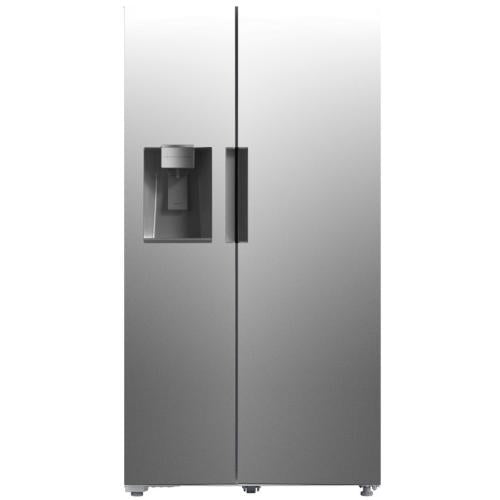 Midea SBS263SS Toscana 26.3 Cft Side-By-Side Refrigerator Stainless Steel