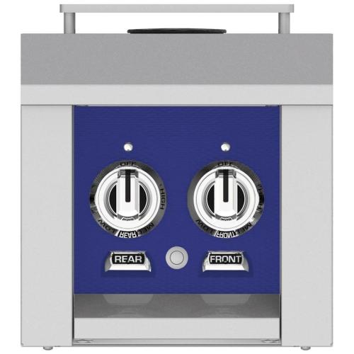 Hestan AGB122LPBU Double Side Burner, Built-In, 12-Inch - Lp - Blue