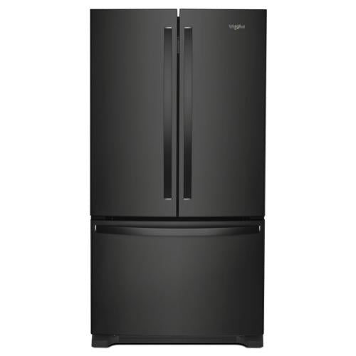Whirlpool WRF540CWHB00 36-Inch Counter Depth French Door Refrigerator Black