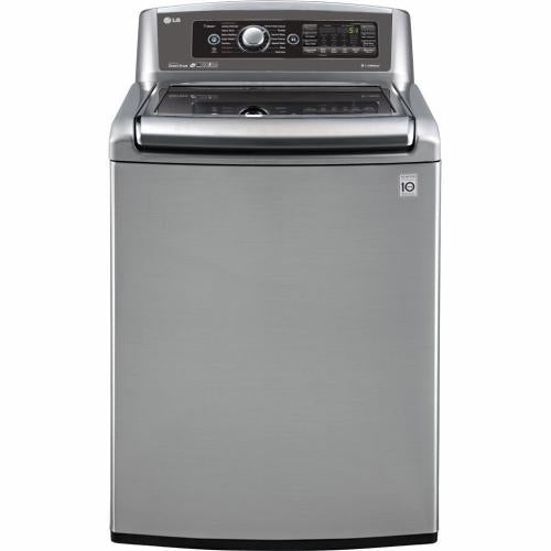 LG WT5680HVA 27 Inch 5.0 cu. ft. Top Load Washer with 14 Wash Cycles, 1,100 RPM, Steam, TurboWash, StainCare, Allergiene Cycle, EasyLoad Door and ENERGY STAR Certification: Graphite Steel