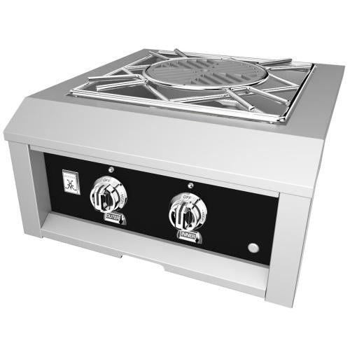 Hestan AGPB24NGBK Power Burner, Built-In, 24-Inch - Ng - Black