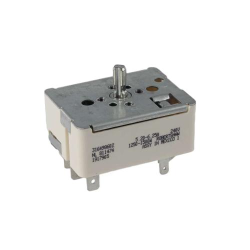 Electrolux Range Surface Element Control Switch - 316498602