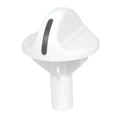 Electrolux Knob,Rotary,White/Dark Gray - 131761704