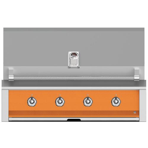 Hestan EAB42LPOR Grill, Aspire, Built-In, (4) U-Burner, 42-Inch - Lp - Orange
