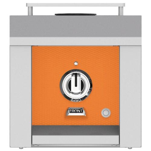 Hestan AGB121NGOR Single Side Burner, Built-In, 12-Inch - Ng - Orange