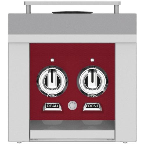 Hestan AGB122LPBG Double Side Burner, Built-In, 12-Inch - Lp - Burgundy