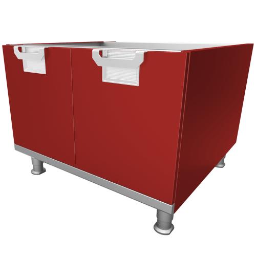 Hestan HCD36RD Cabinet Base, Doors, Assembly, 36, Red