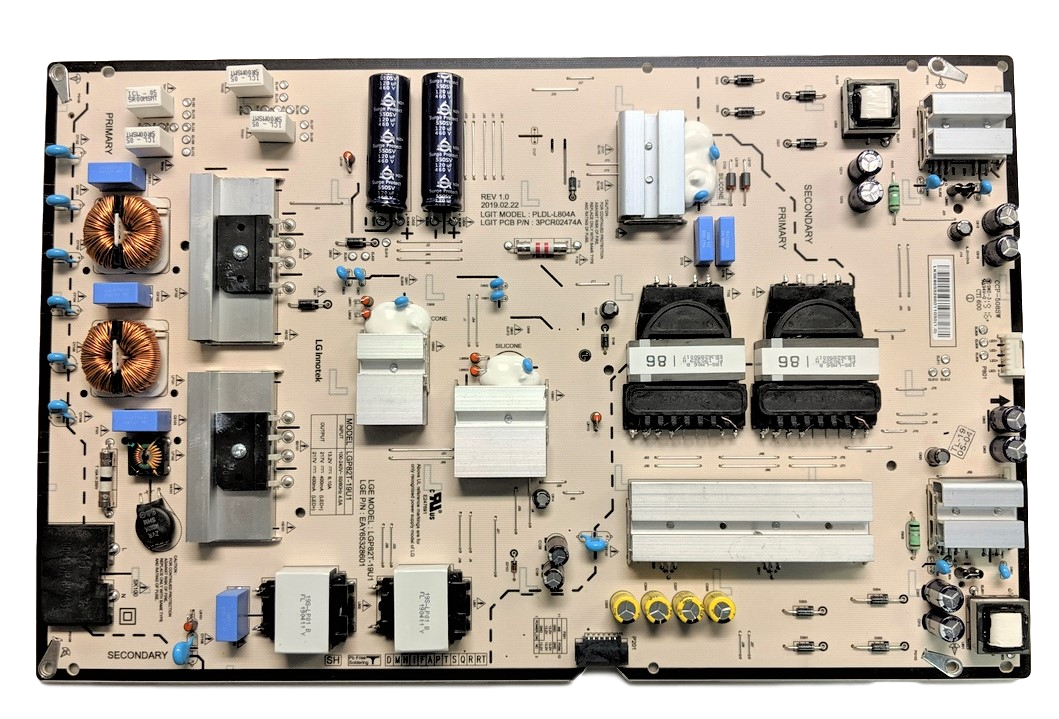 Lg Power Supply Assembly - EAY65328601