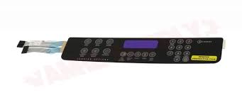 Whirlpool Oven/Range Membrane Switch Panel (Black) WPW10207933