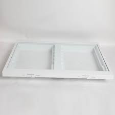 GE Part# WR71X42027 Vegetable Glass Drawer Cover - Genuine OEM
