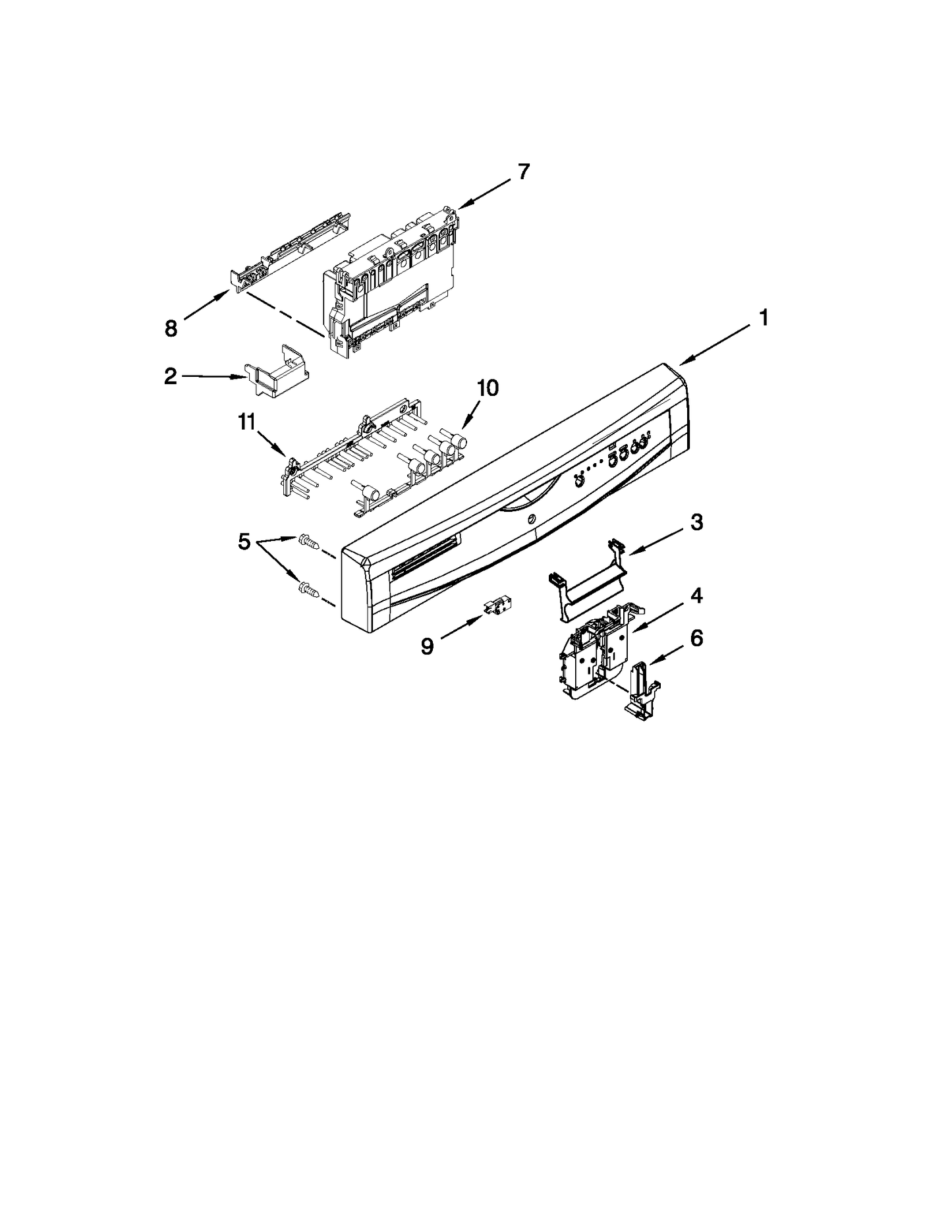 Whirlpool Door Bolt-Latch WPWPW10274884