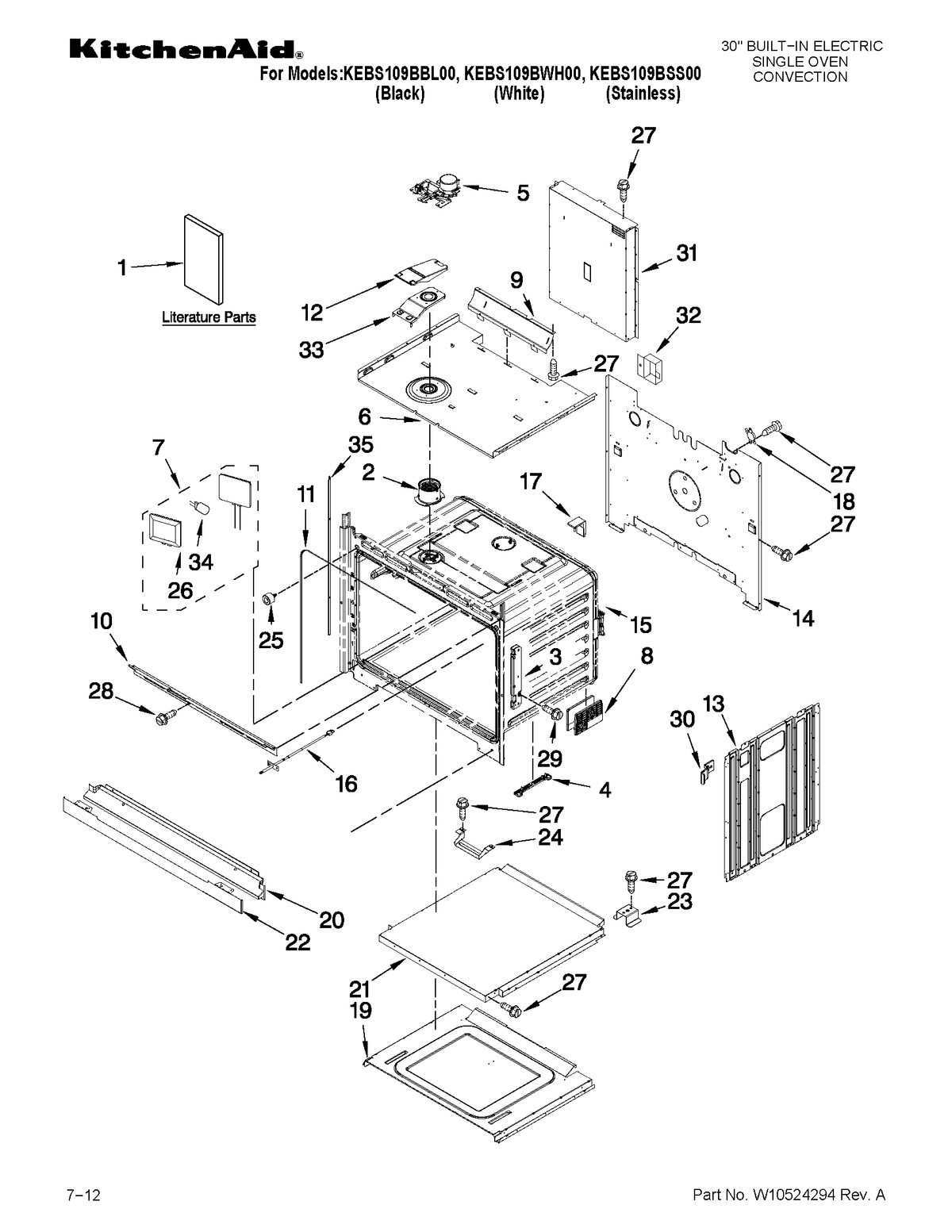 Whirlpool Bottom Vent Trim WPW10327377